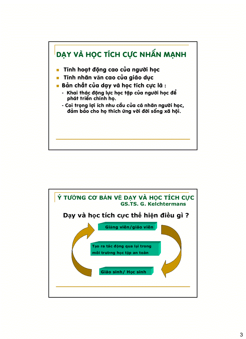 image for page Dạy học tích cực và sử dụng các thiết bị dạy học