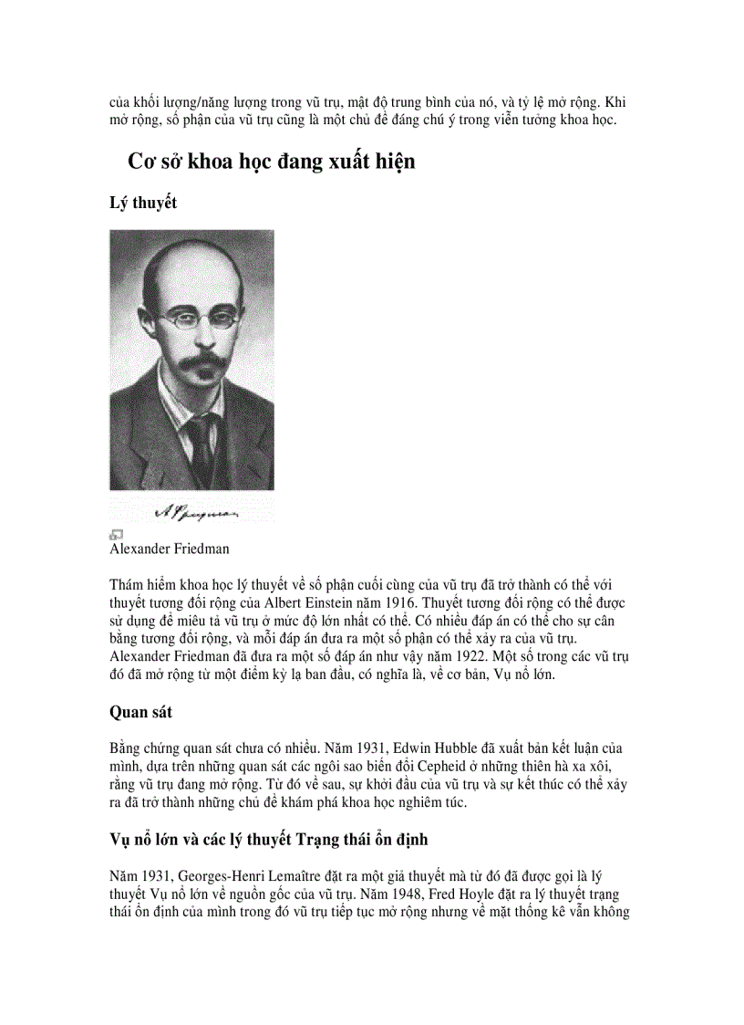 image for page Giả thiết về sự kết thúc của vũ trụ