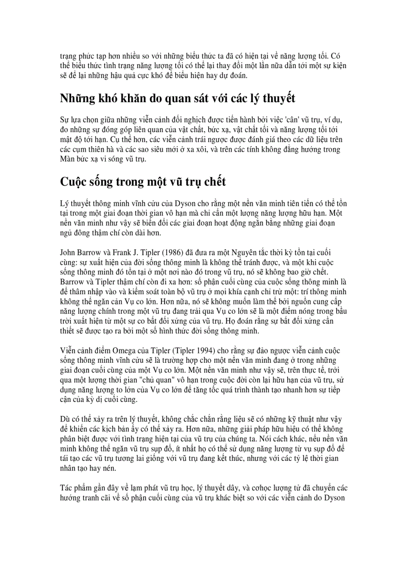 image for page Giả thiết về sự kết thúc của vũ trụ