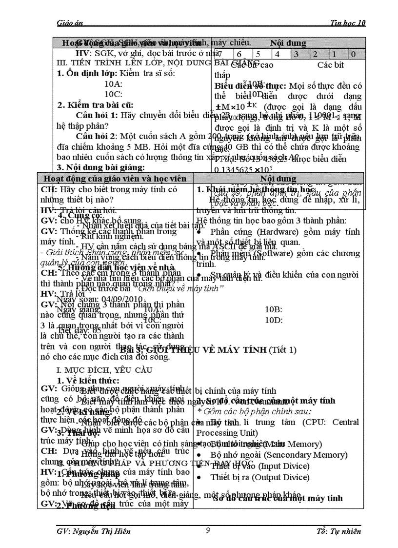 image for page Giáo án 10 TT GDTX