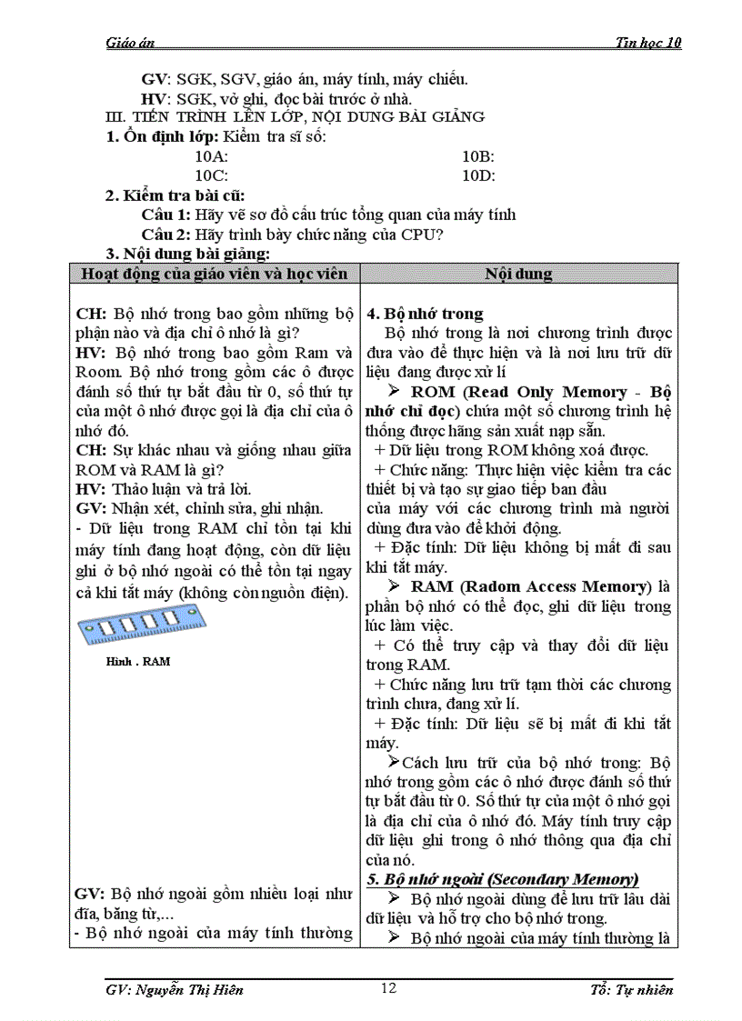 image for page Giáo án 10 TT GDTX