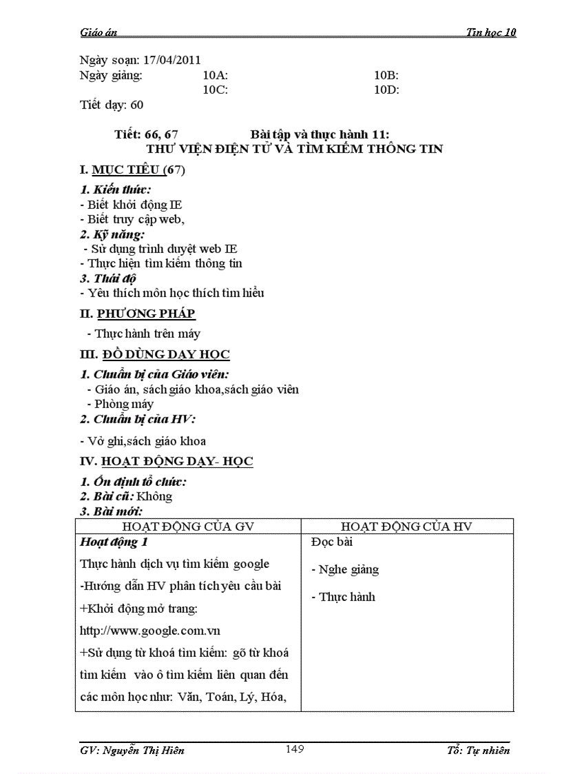 image for page Giáo án 10 TT GDTX