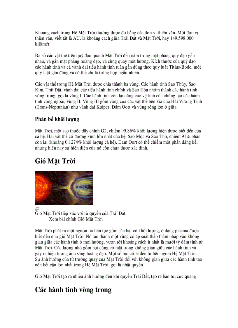 image for page Hệ Mặt Trời