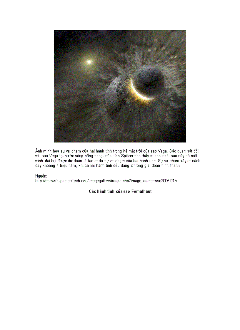 image for page Phát hiện hành tinh giống hệ Mặt Trời
