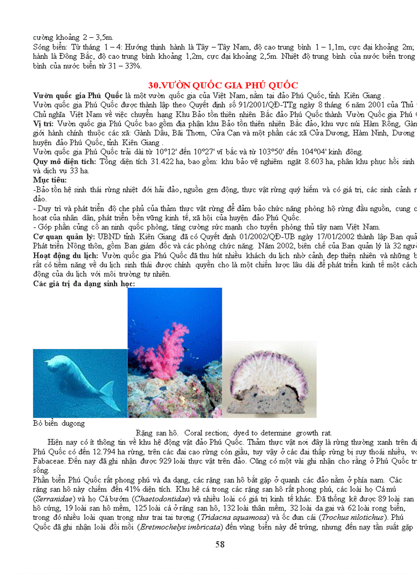 image for page Tìm hiểu 30 vườn quốc gia ở Việt Nam