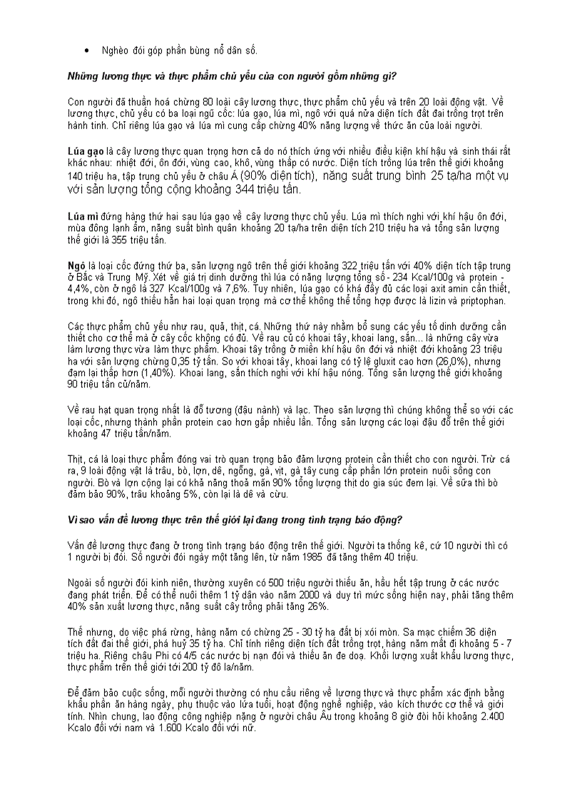 image for page 200 Câu hỏi về Môi Trường