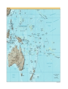 Bản đồ thế giới Oceania