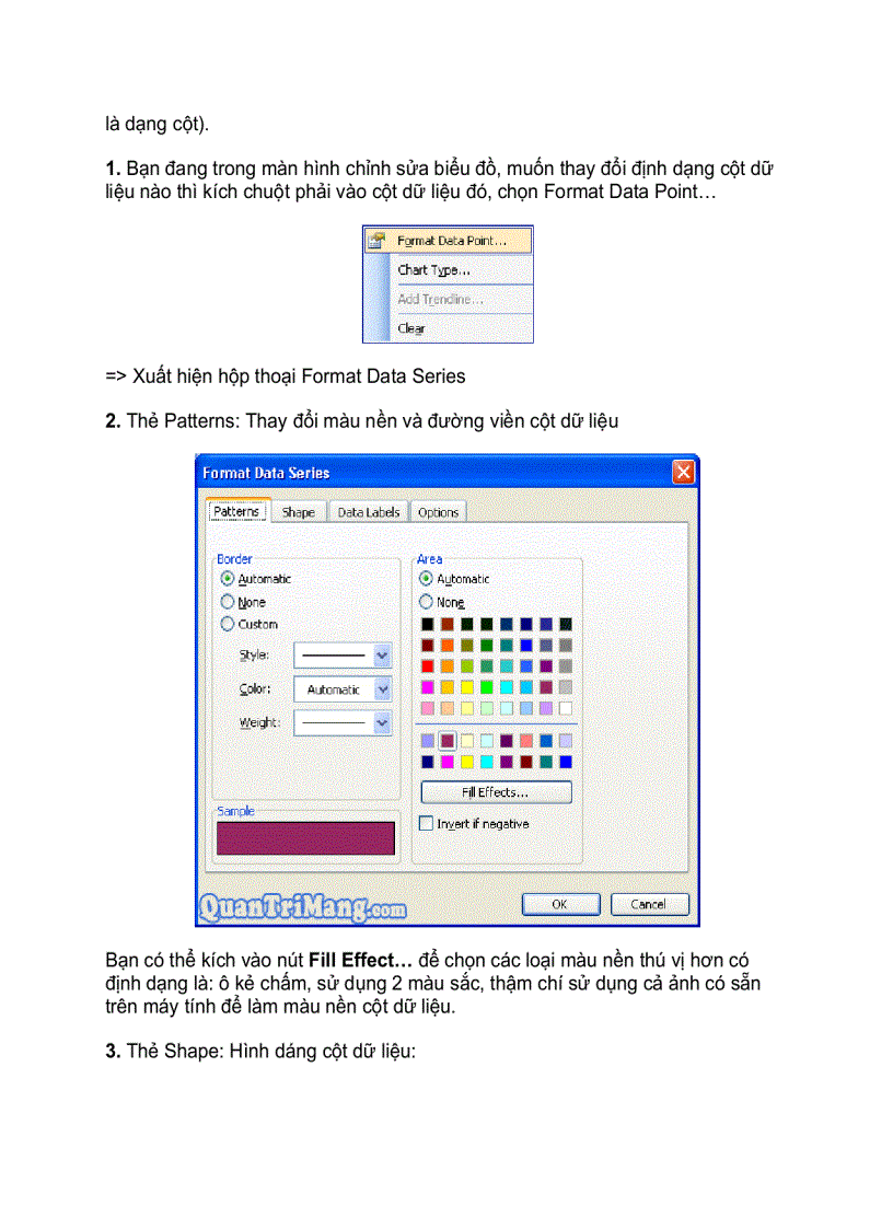 image for page Biểu đồ trong MS Word