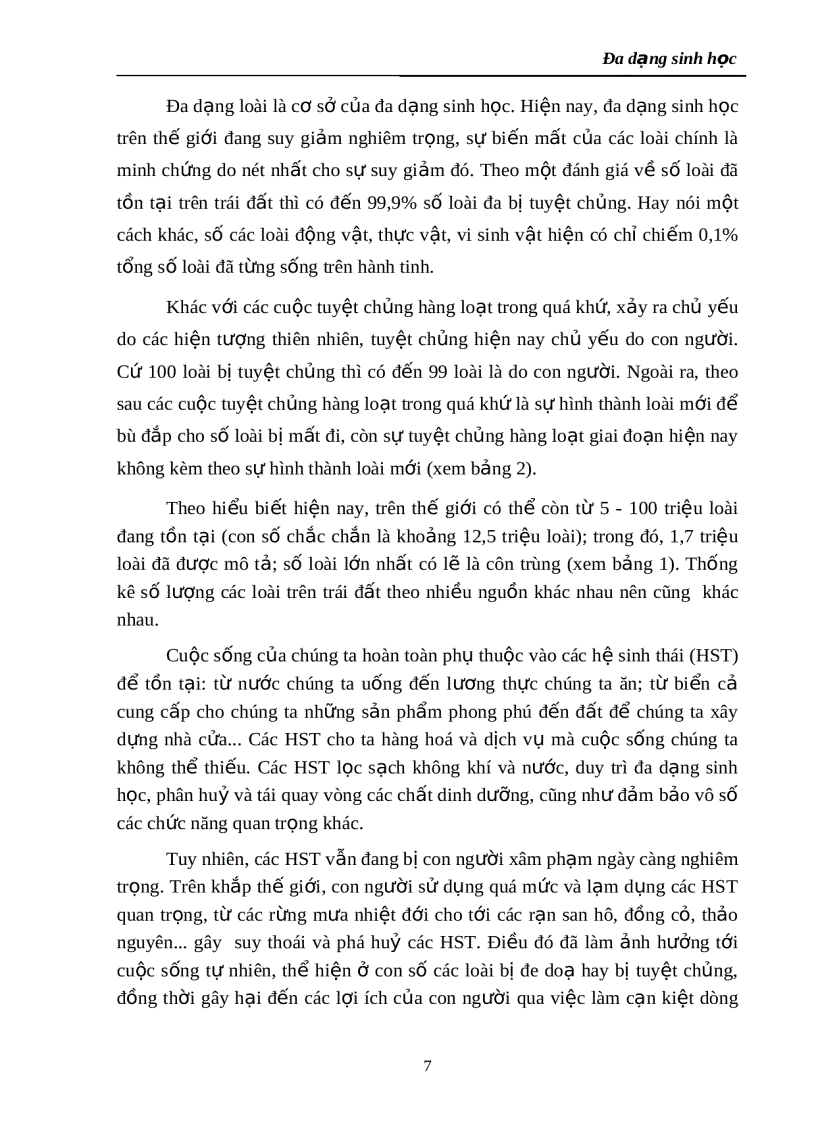 image for page Đa dạng sinh học