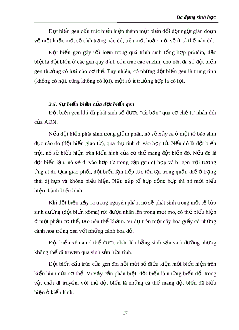 image for page Đa dạng sinh học