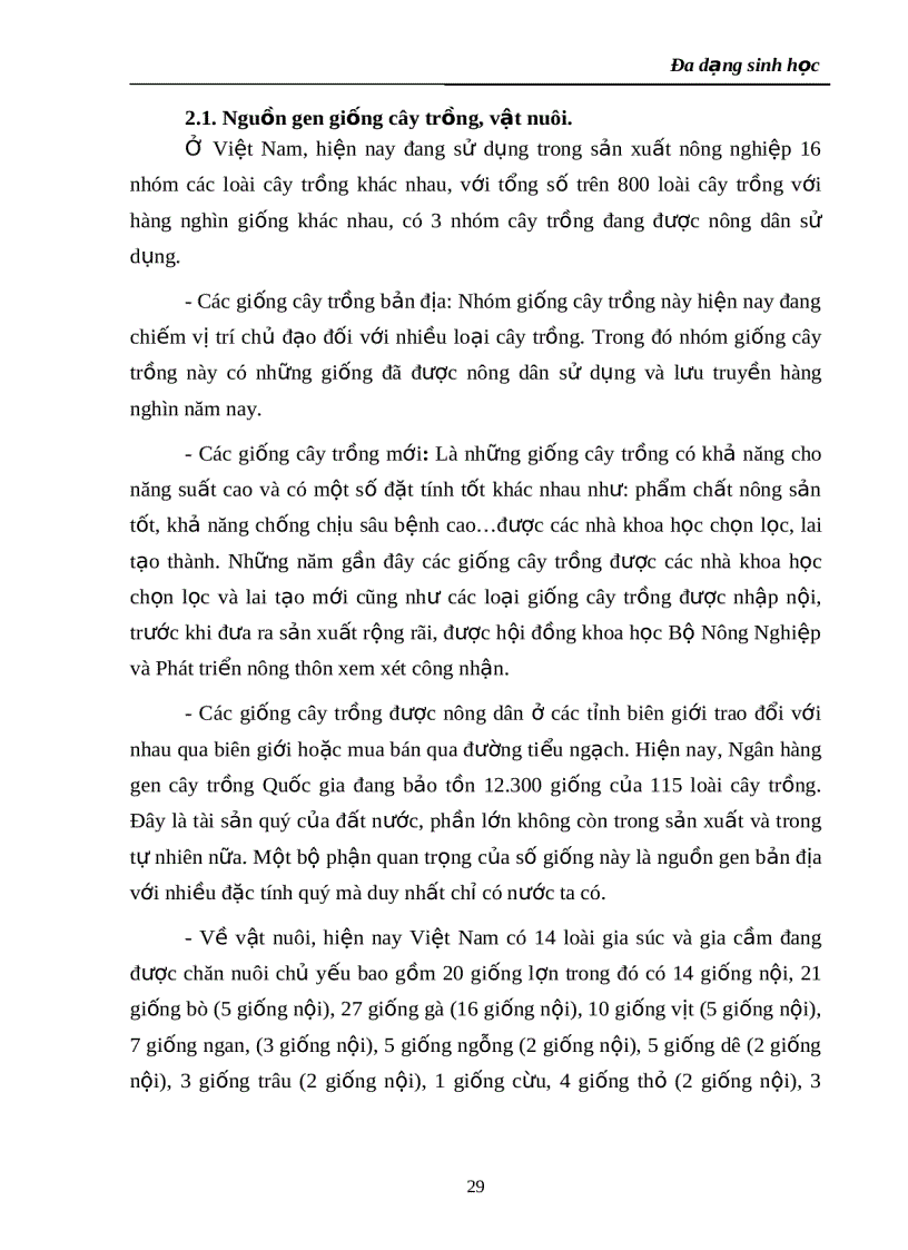 image for page Đa dạng sinh học