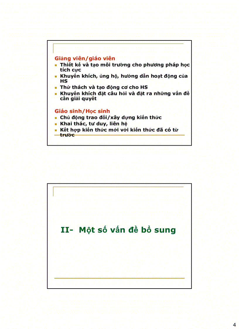 image for page Dạy học tích cực và sử dụng các thiết bị dạy học