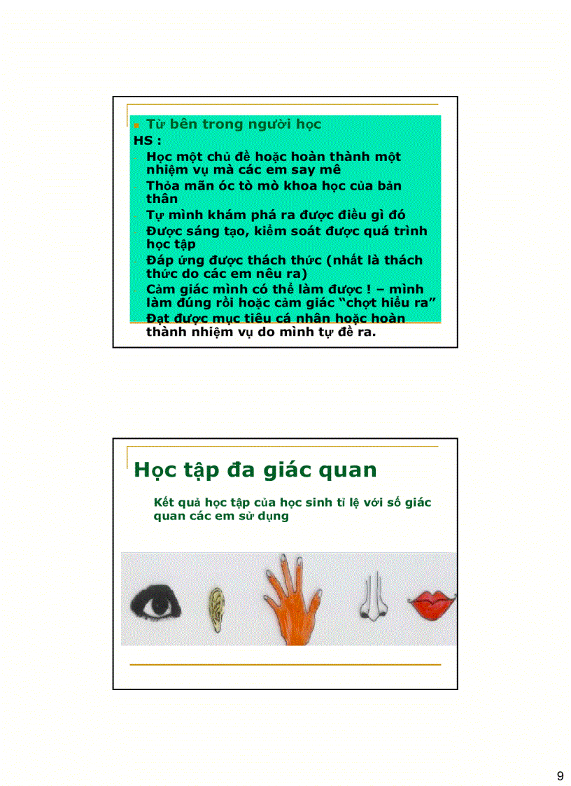 image for page Dạy học tích cực và sử dụng các thiết bị dạy học