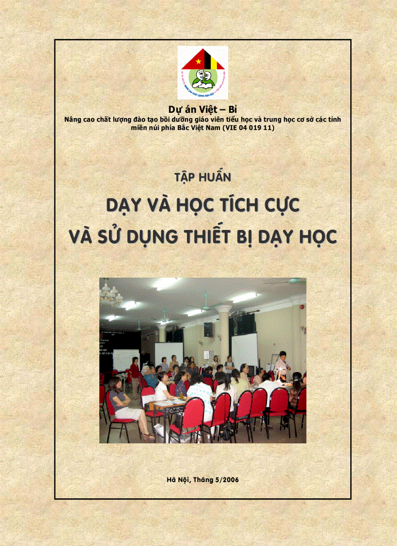 image for page Dạy và học tích cực và sử dụng thiết bị dạy học