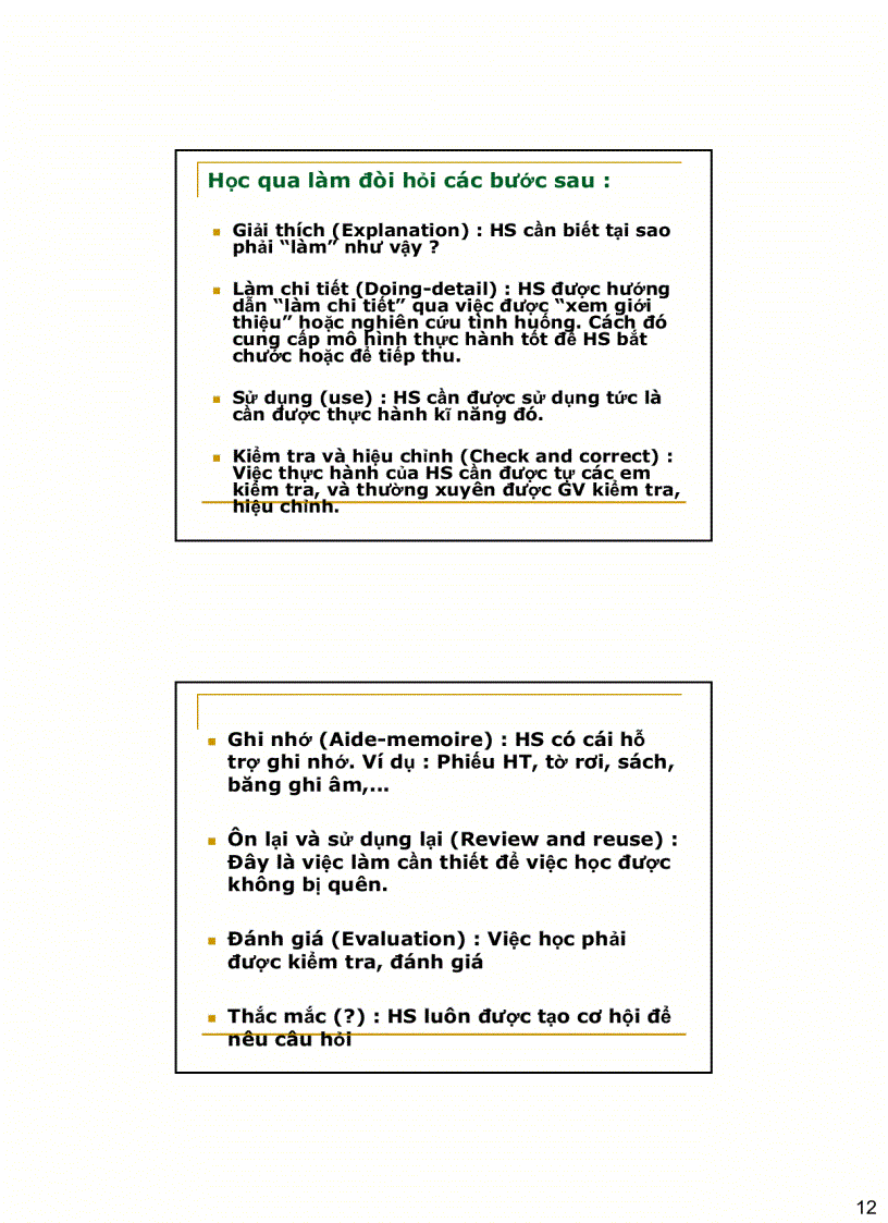 image for page Dạy và học tích cực và sử dụng thiết bị dạy học