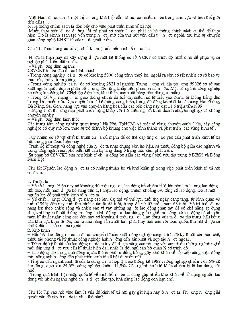 image for page Đề cương ôn tập Địa lý 12