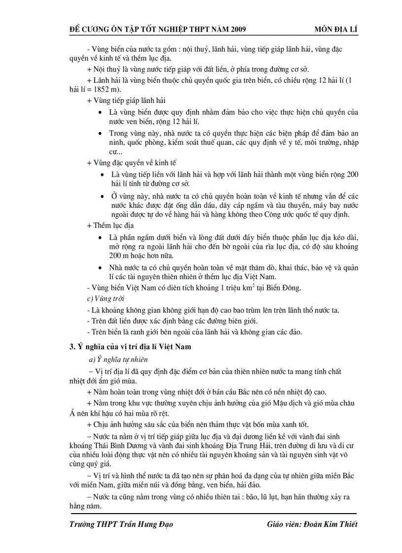 image for page Địa Lý THPT Cautruc Huongdan BT Dethi TN 2009 2010