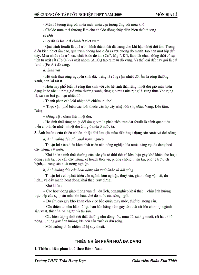 image for page Địa Lý THPT Cautruc Huongdan BT Dethi TN 2009 2010