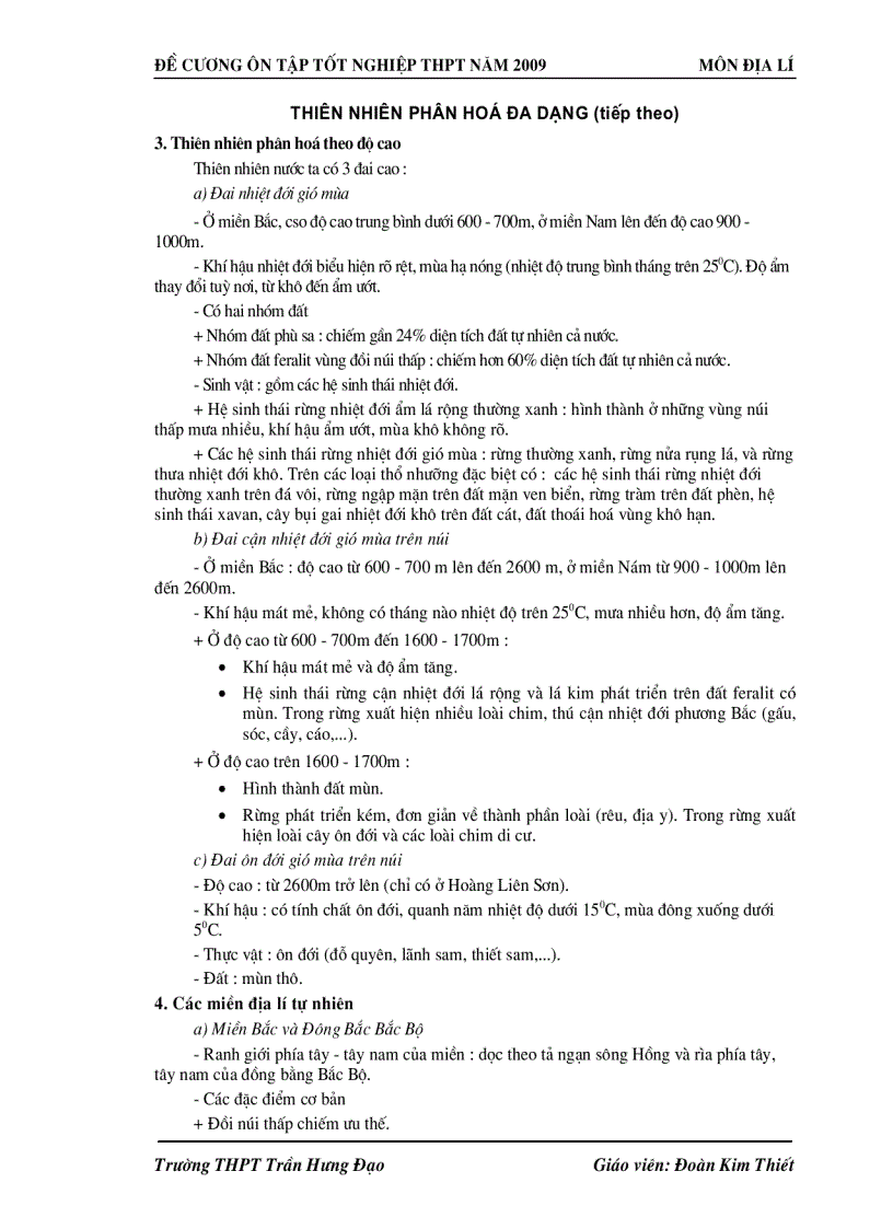 image for page Địa Lý THPT Cautruc Huongdan BT Dethi TN 2009 2010