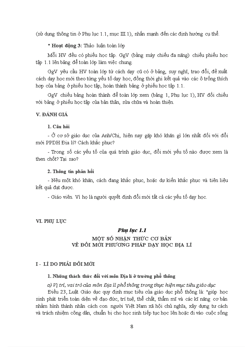 image for page Đổi mới phương pháp dạy học