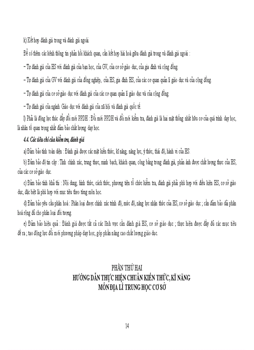 image for page Giới thiệu chung về Chuẩn kiến thức kĩ năng của Chương trình Giáo dục phổ thông