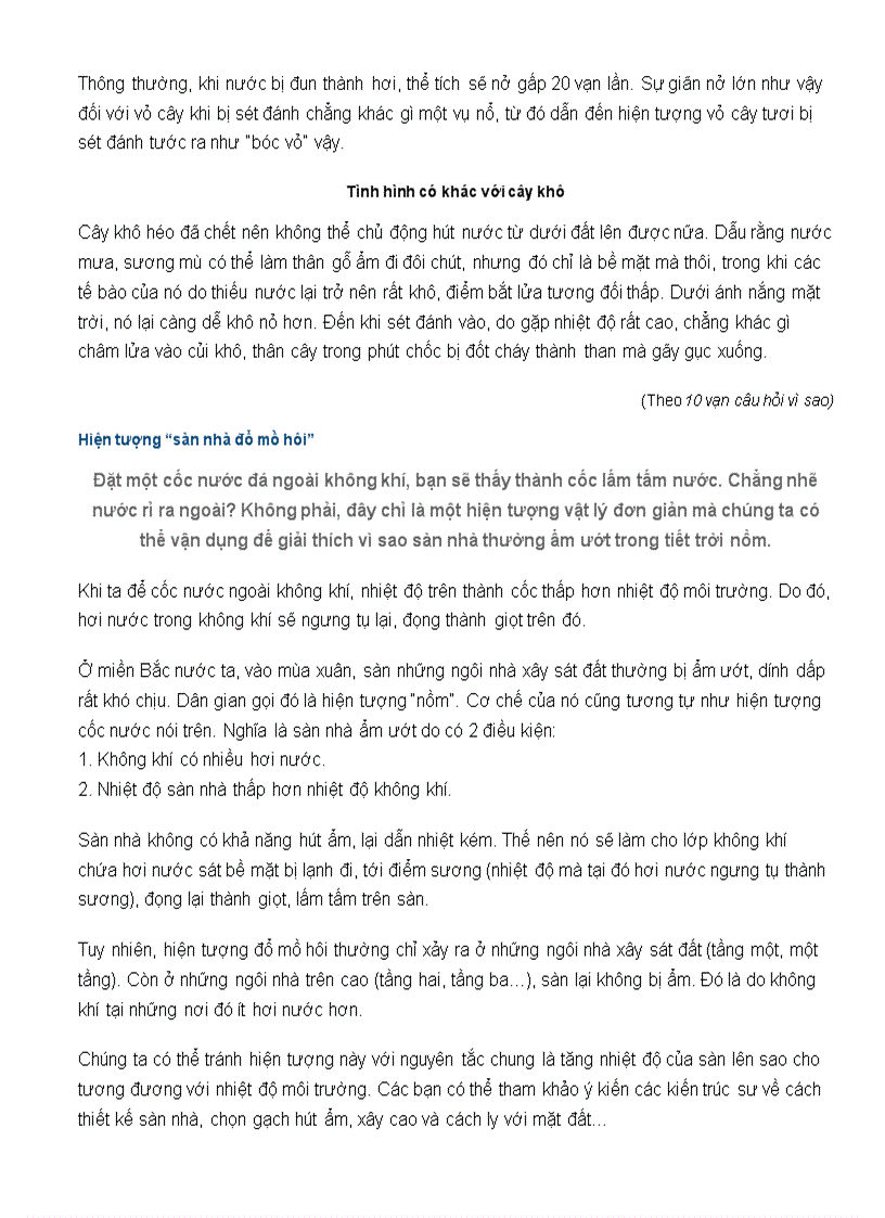 image for page Hiện tượng tự nhiên