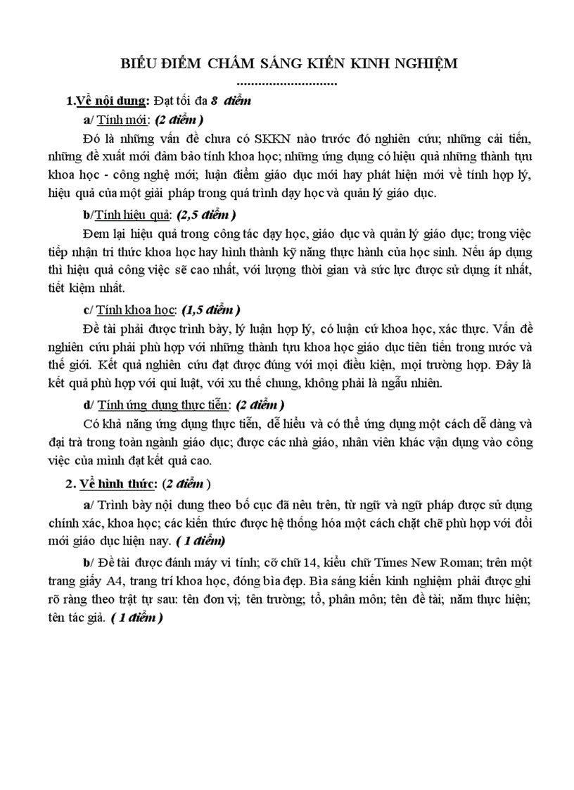 image for page Hướng dẫn chấm SKKN