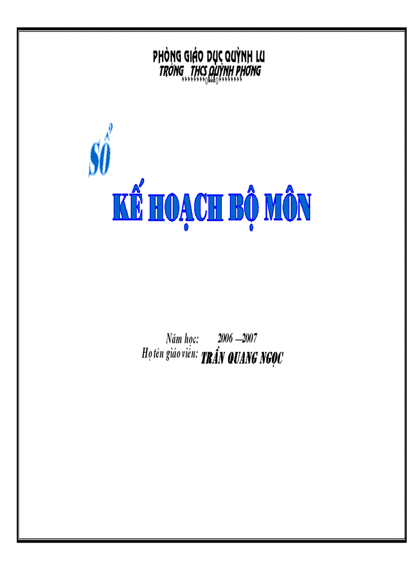 image for page Kế hoạch bộ môn 8 9 đầy đủ