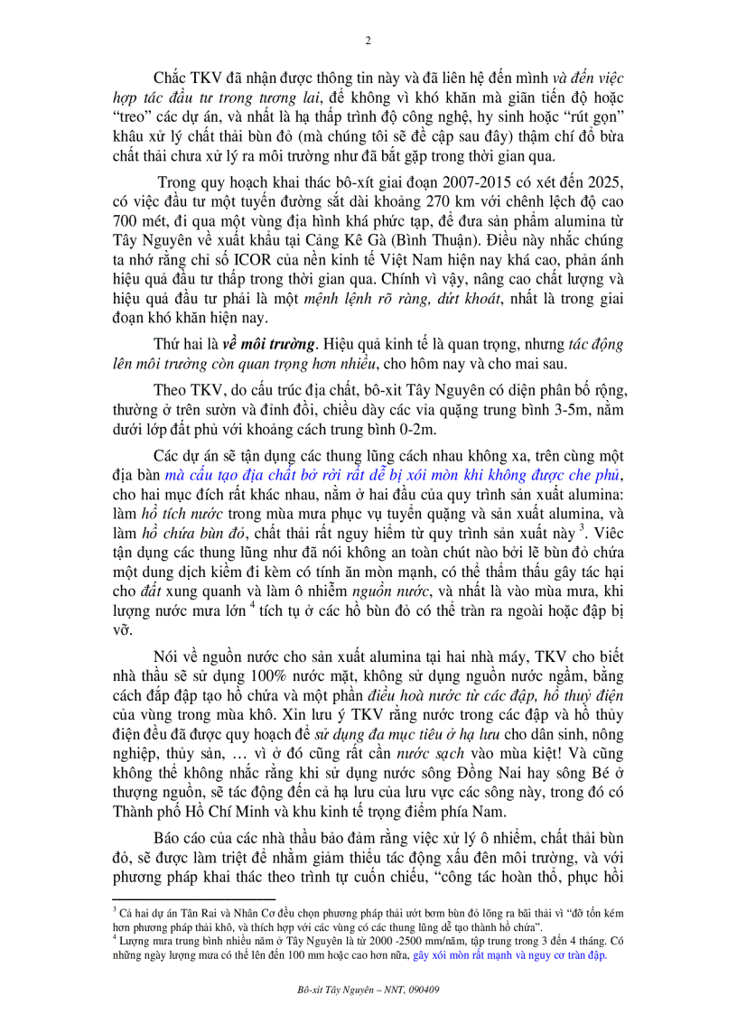 image for page Khai thác bô xít tây nguyên góp ý và kiến nghn