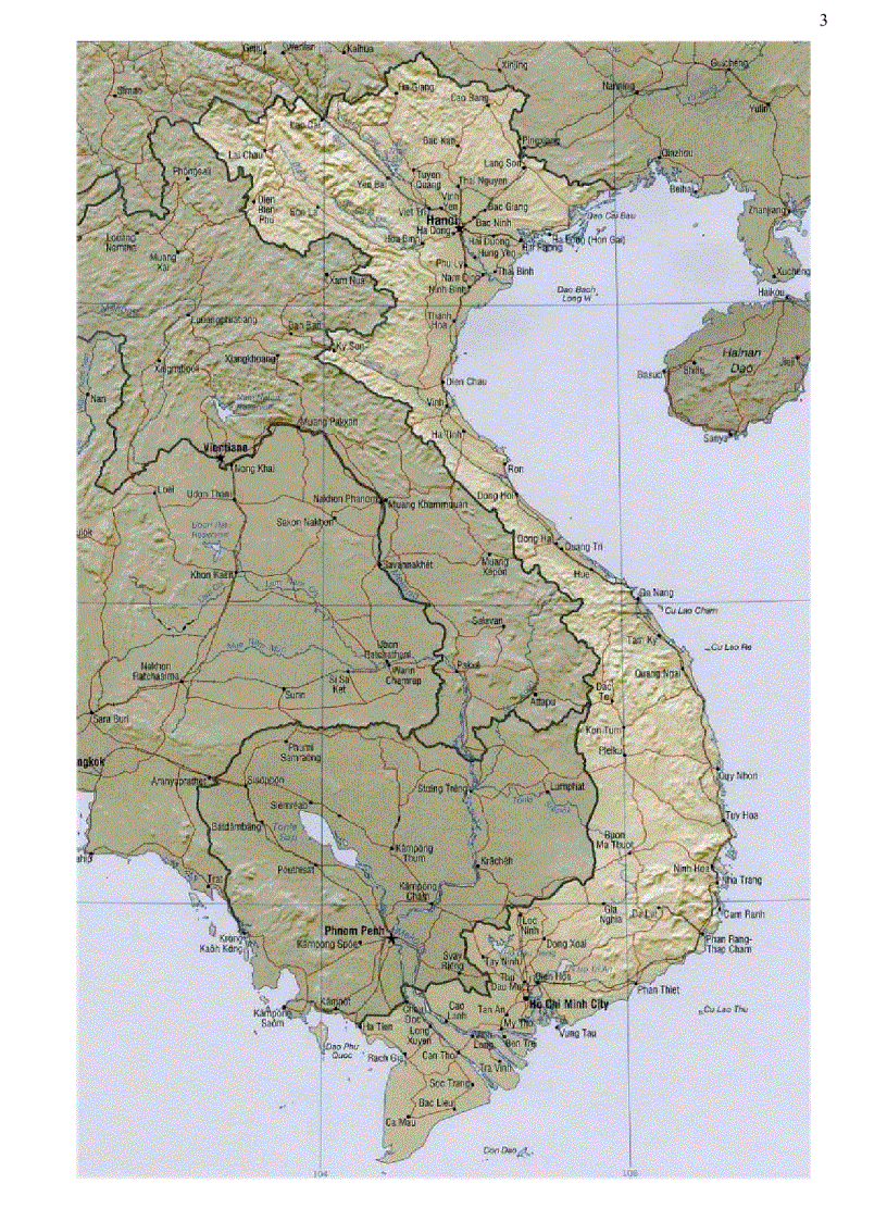Kiến thức địa lí về 63 tỉnh thành phố của Việt Nam