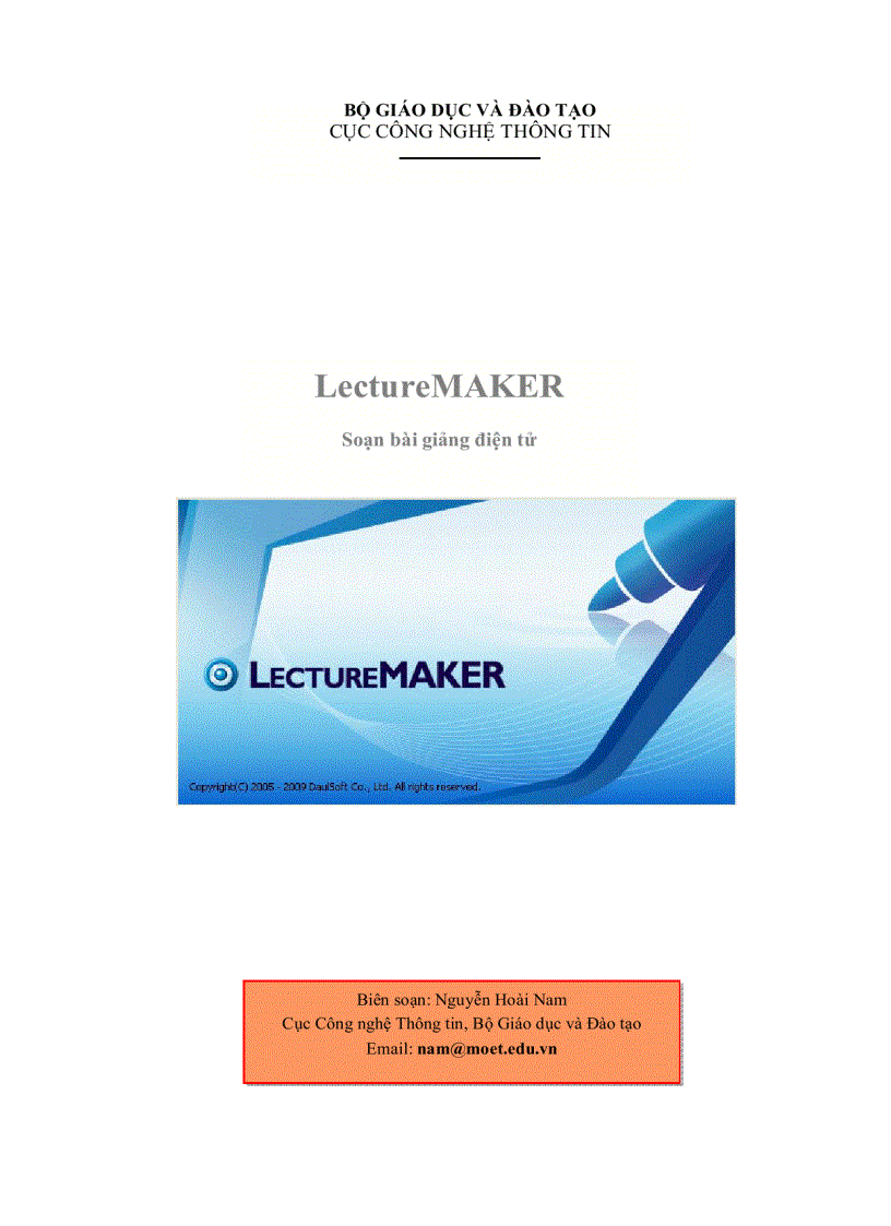image for page LectureMAKER Soạn bài giảng điện tử