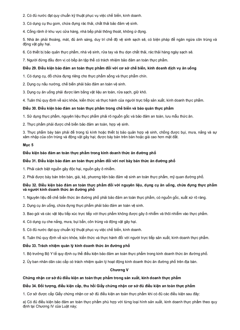 image for page Luật An toàn thực phẩm