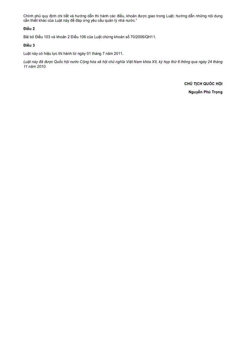 image for page Luật chứng khoán 2011