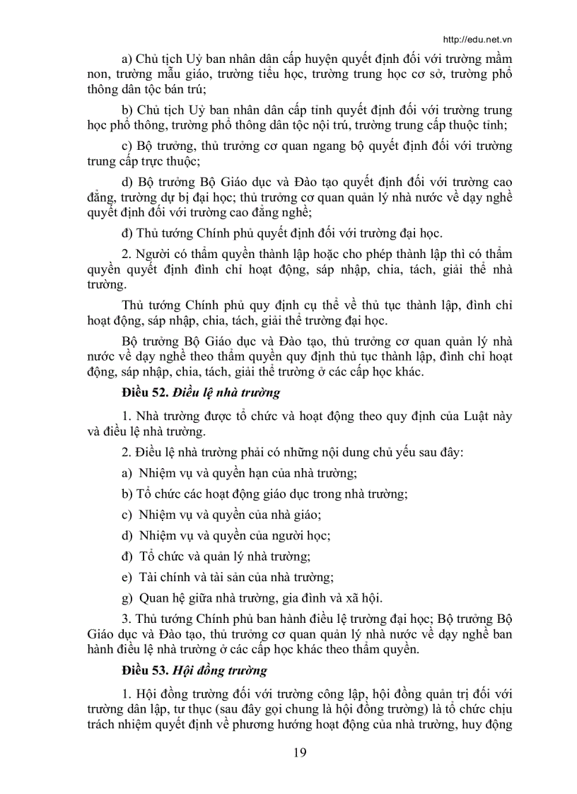 image for page Luật giáo dục 2005