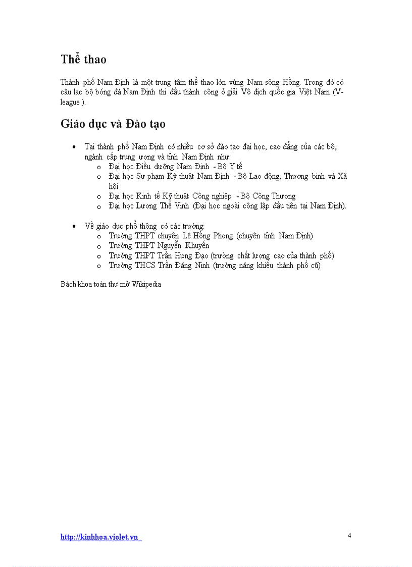 image for page Nam Định TP