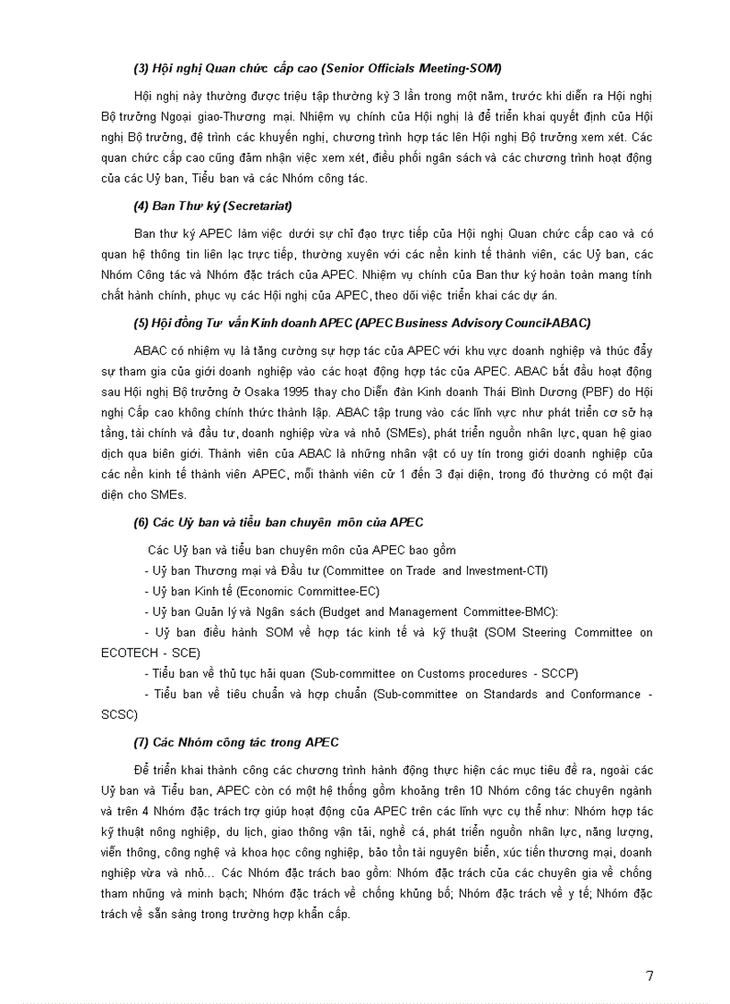 image for page Những điều cần quan tâm về APEC