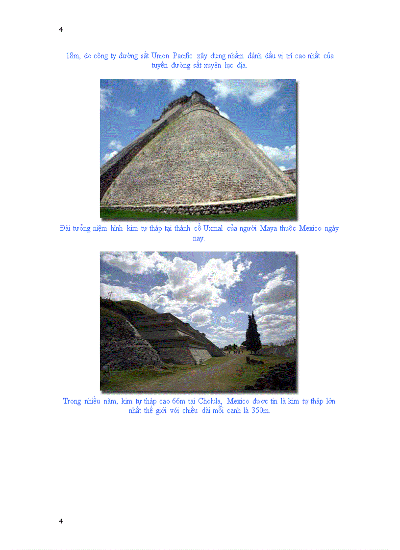 Những kim tự tháp nổi tiếng tg