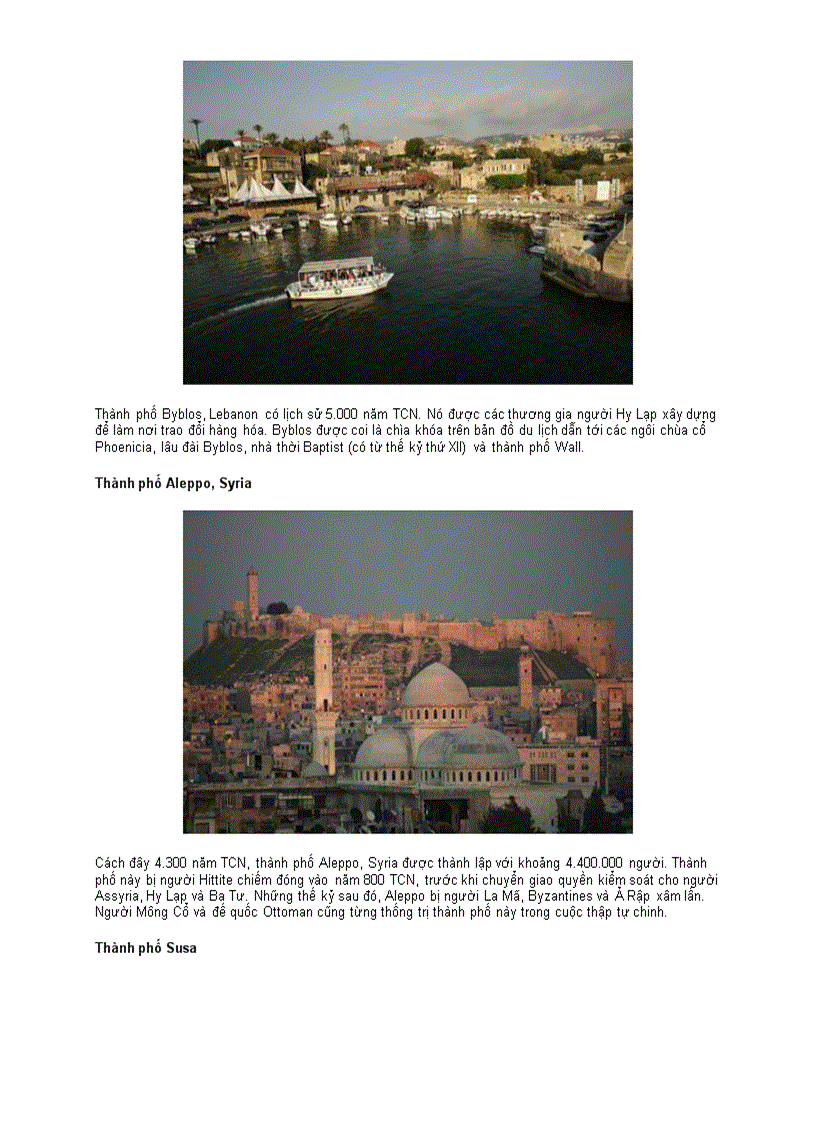 image for page Những thành phố lâu đời nhất thế giới