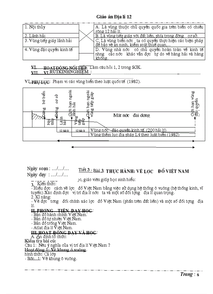 Song thuy triêu lóp 10