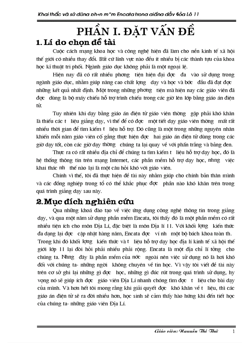 image for page Sử dụng phần mềm ENCATA