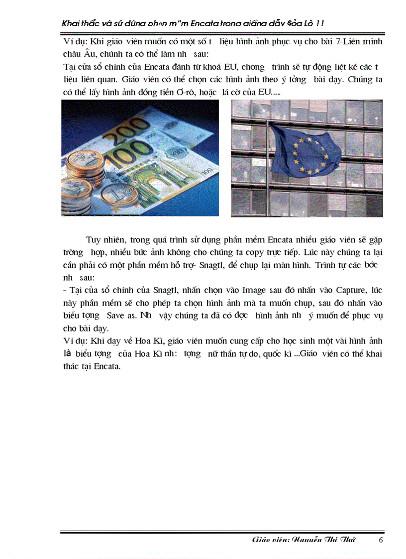 image for page Sử dụng phần mềm ENCATA