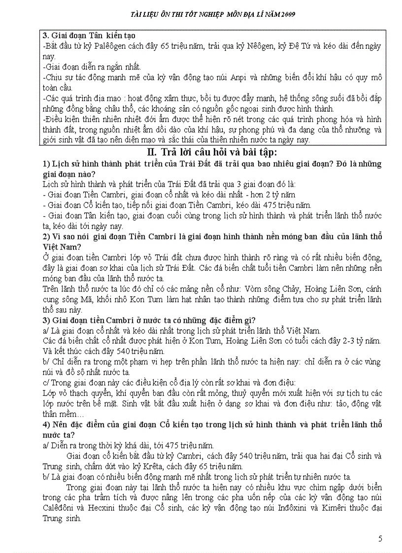 image for page Tai lieu on thi tot nghiep