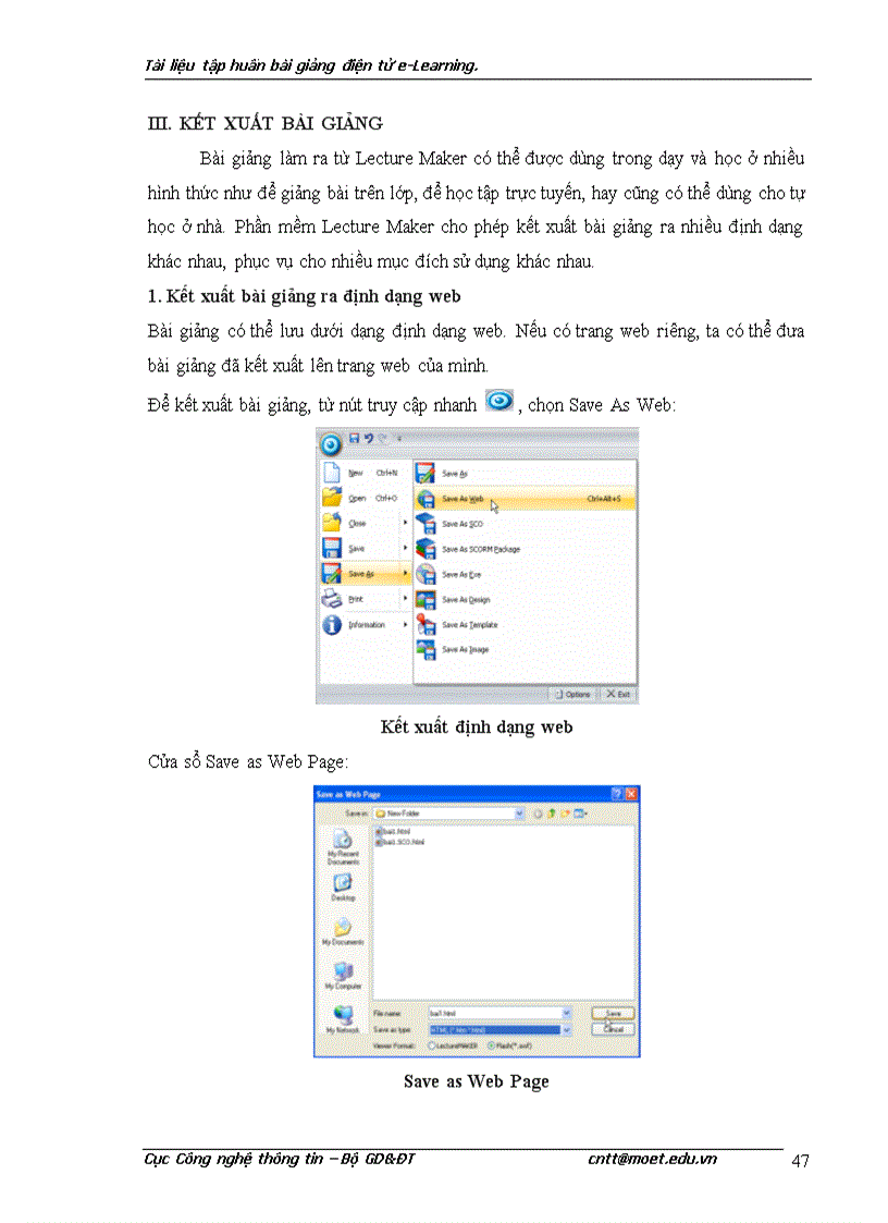 image for page Tài liệu tập huấn bài giảng điện tử e Learning