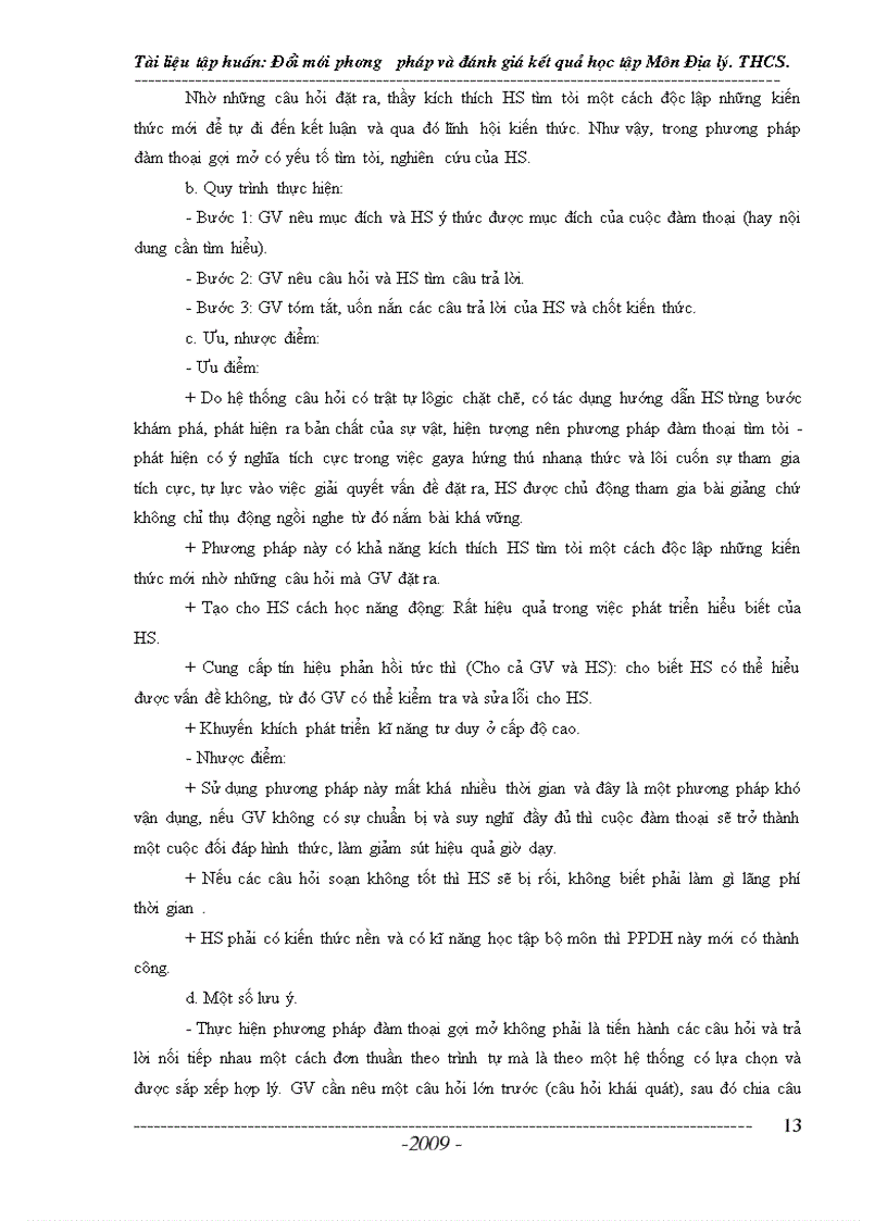 image for page Tài liệu tập huấn giáo viên THCS