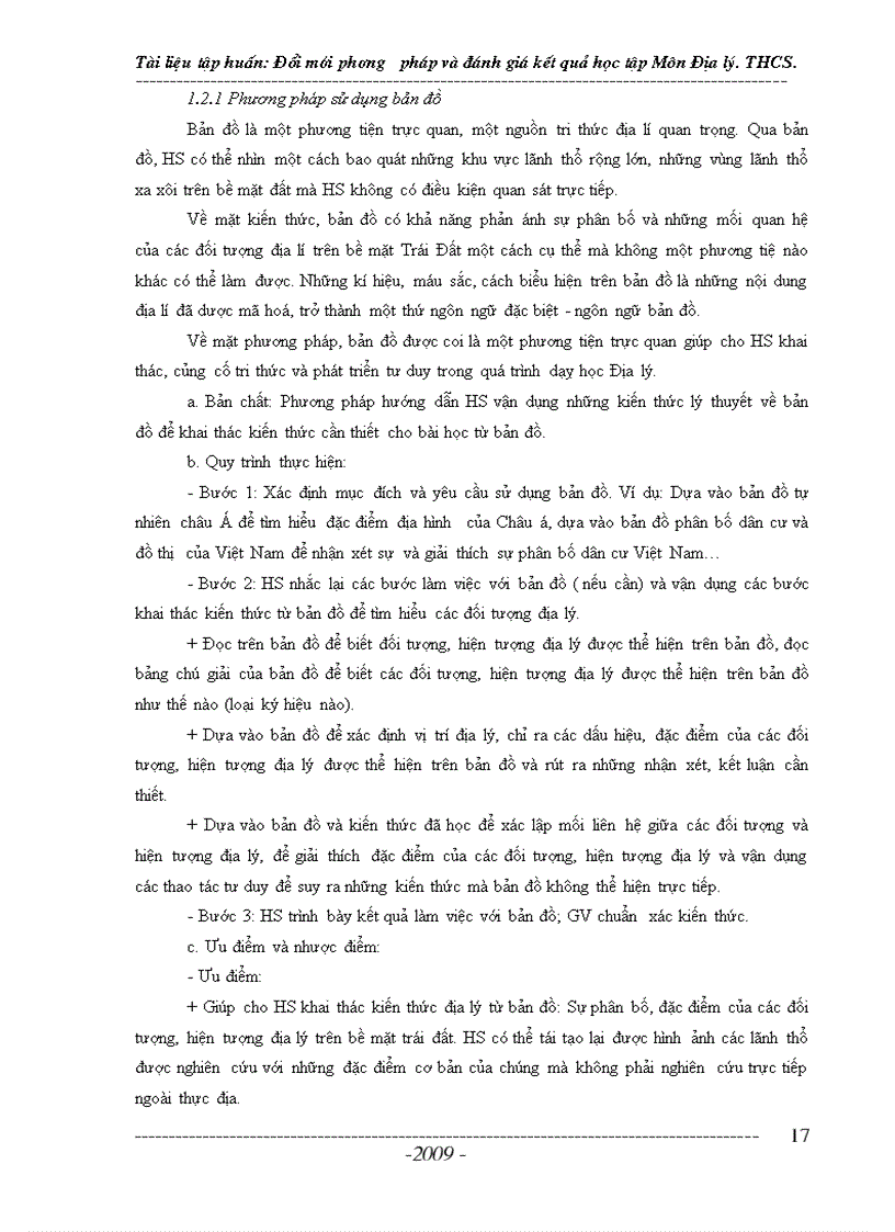 image for page Tài liệu tập huấn giáo viên THCS