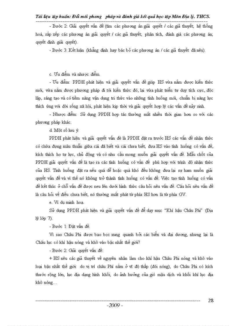 image for page Tài liệu tập huấn giáo viên THCS