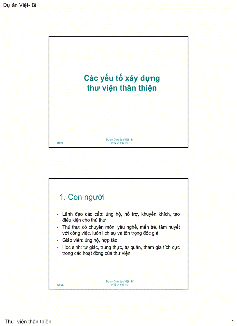 image for page Tài liệu tập huấn thư viện trường học thân thiện