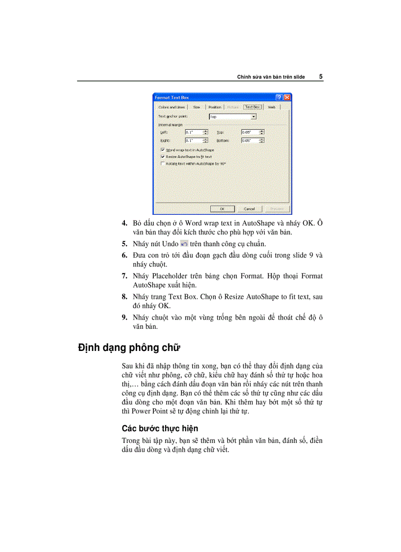 image for page Tạo bài trình bày với Microsoft PowerPoint Phần II
