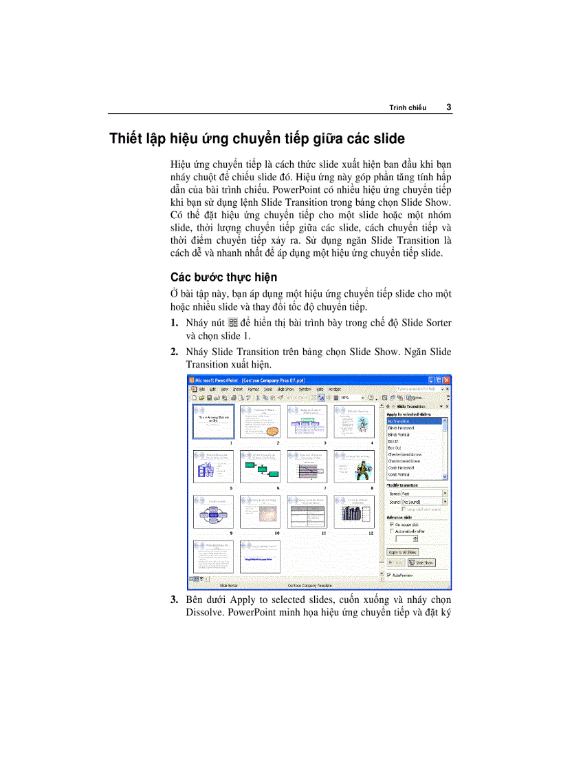 image for page Tạo bài trình bày với Microsoft PowerPoint Phần III