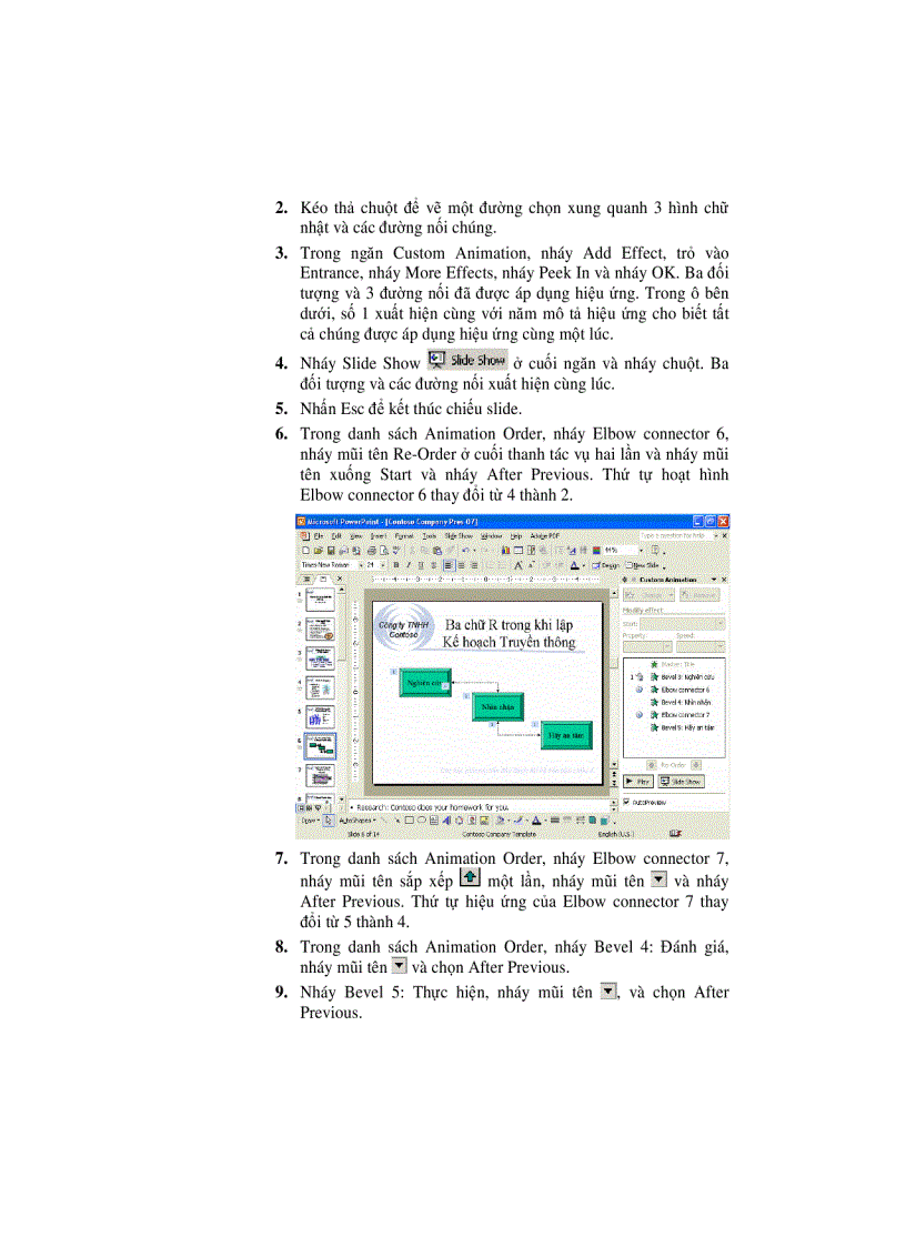 image for page Tạo bài trình bày với Microsoft PowerPoint Phần III